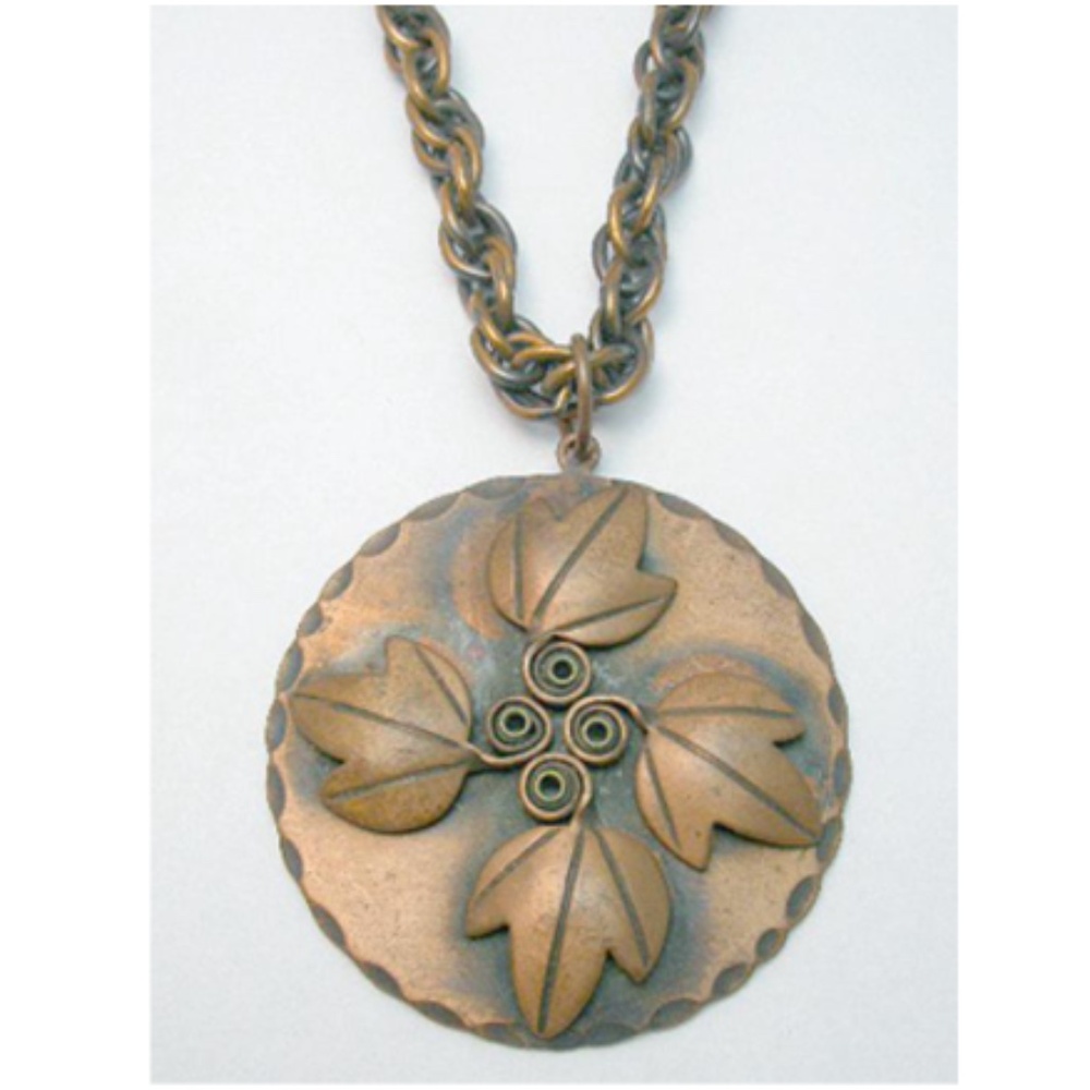 Rebajes Copper Leaves Pendant
